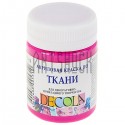 Краска акриловая по ткани, фуксия, 50 мл, Decola