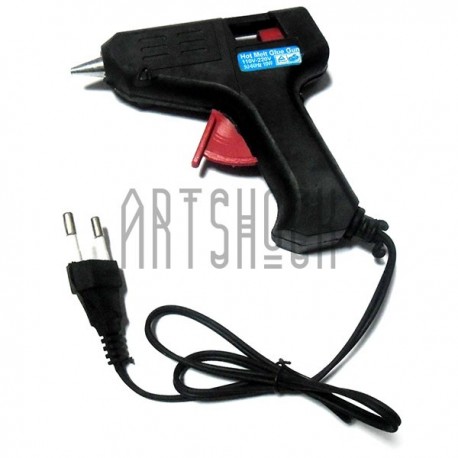 Термопистолет клеевой для рукоделия, Hot Melt Glue Gun, 20W, 110V-220V, 50Hz/60Hz, Ø7-8 мм.