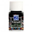 Витражная краска Vitrail, зеленая оливковая, 50 мл, Lefranc Bourgeois