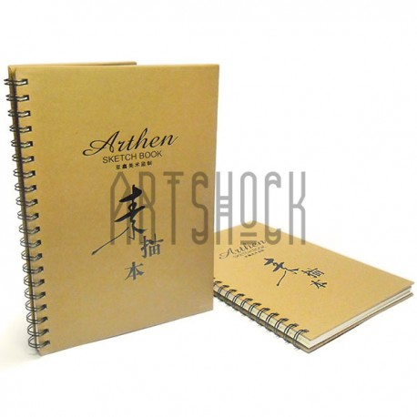 Блокнот - альбом (скетчбук) на спирали для эскизов Arthen SKETCH BOOK, 210 x 297 мм. ● YXD-1002 ● 6930807403275 / 6971166640925