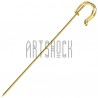 Основа для броши - игла для изготовления булавки, 11 см.