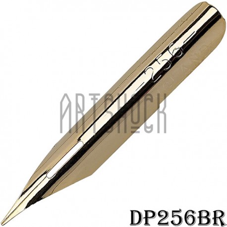 Перо остроконечное для рисования и письма, Leonardt 256 Drawing Nib, Manuscript ● DP256BR ● 5020180256023