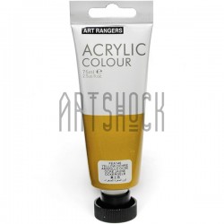 Краска акриловая, Желтая охра / Yellow Ochre, 75 мл, Art Ranger