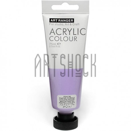 Краска акриловая, Фиолетовая пастельная / Pastell Purple, 75 мл, Art Ranger