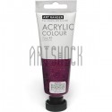 Краска акриловая, Фиолетовая с глиттером / Glitter Purple, 75 мл, Art Ranger