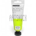 Краска акриловая, Желтая неоновая / Neon Yellow, 75 мл, Art Ranger