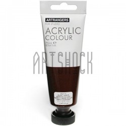 Краска акриловая, Умбра жженая / Burnt Umber, 75 мл, Art Ranger