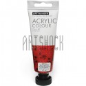 Краска акриловая, Красная с глиттером / Glitter Red, 75 мл, Art Ranger