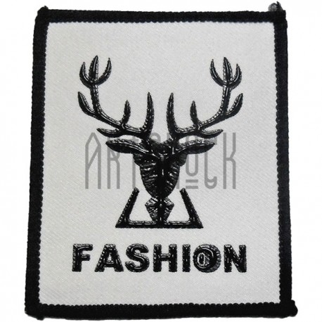 Нашивка - патч для одежды, Fashion, 6.8 x 8 см.