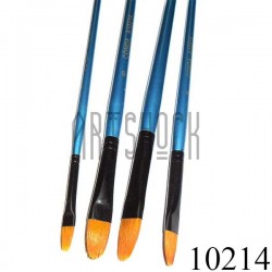 Кисть синтетическая Shine Blue, овальная, "6", CONDA