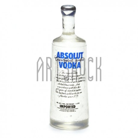 Миниатюра - имитация Absolut Vodka, 3.2 см., 3 штуки, Dollhouse