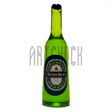 Миниатюра - имитация Heineken, 3.5 см., 3 штуки, Dollhouse