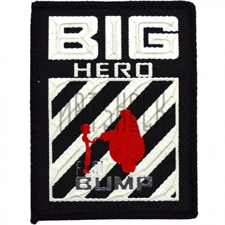 Нашивка - патч для одежды, Big Hero, 6.2 x 8 см.