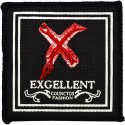 Нашивка - патч для одежды, Exgellent, 7 x 7 см.