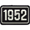 Нашивка - патч для одежды, 1952, 6.4 x 9.8 см.