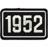 Нашивка - патч для одежды, 1952, 6.4 x 9.8 см.
