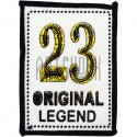 Нашивка - патч для одежды, 23 Original Legend, 5.8 x 8 см.