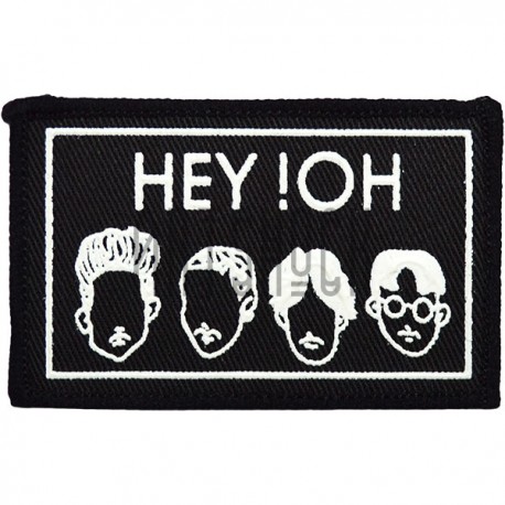 Нашивка - патч для одежды, Hey! Oh, 5 x 8 см.