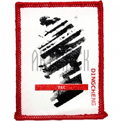 Нашивка - патч для одежды, D&C, 6.1 x 8.5 см.