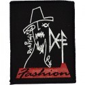 Нашивка - патч для одежды, Fashion, 7.2 x 9.2 см.