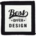 Нашивка - патч для одежды, Best Offer Design, 6.7 x 6.7 см.