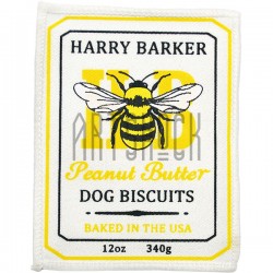 Нашивка - патч для одежды, Harry Barker, 7.2 x 9 см.