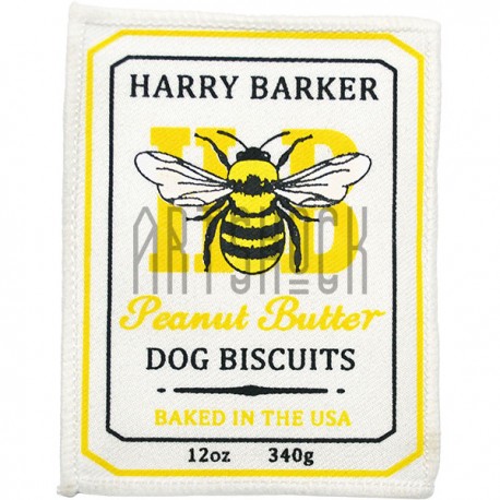 Нашивка - патч для одежды, Harry Barker, 7.2 x 9 см.