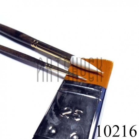 Кисть синтетическая White Gold, круглая №4, CONDA