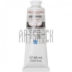Краска офортная Charbonnel Aqua Wash для гравюры, черная, 60 мл, Lefranc Bourgeois