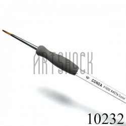 Кисть синтетическая Crystal, круглая "6", CONDA