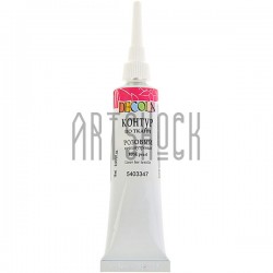 Контур по ткани, розовый перламутровый, 18 мл, Decola