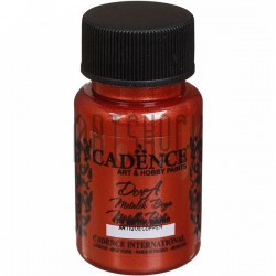 Краска акриловая «металлик» Dora, Antique Copper / Античная Медь, 50 мл, Cadence