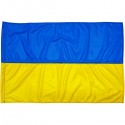 Флаг Украины, 48 x 72 см., флажная сетка, 350 г/м²