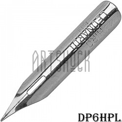 Перо остроконечное для рисования, Leonardt Drawing Nib 6H, полированное, Manuscript