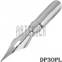 Перо остроконечное для каллиграфии и письма, Leonardt Point Pen Nib 30, полированное, Manuscript