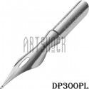 Перо остроконечное для каллиграфии и письма, Leonardt Ballpoint Nib 300, полированное, Manuscript