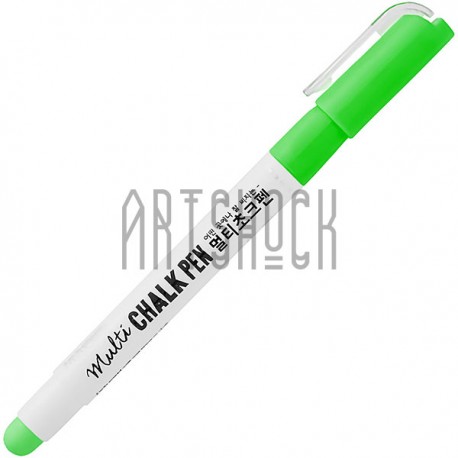 Маркер меловой Multi Chalk Pen, зеленый, Mungyo