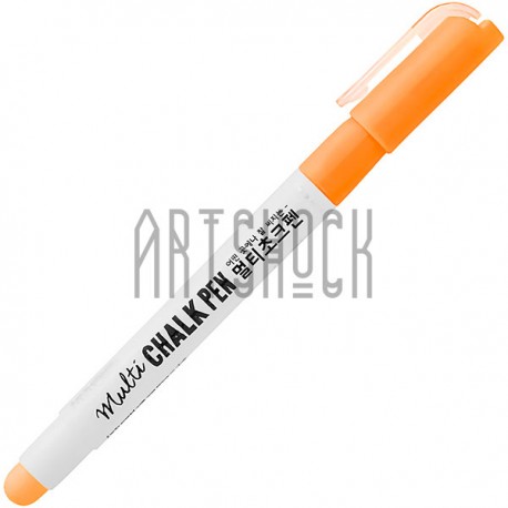 Маркер меловой Multi Chalk Pen, оранжевый, Mungyo