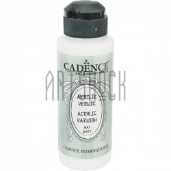 Лак акриловый матовый, 120 мл., Cadence