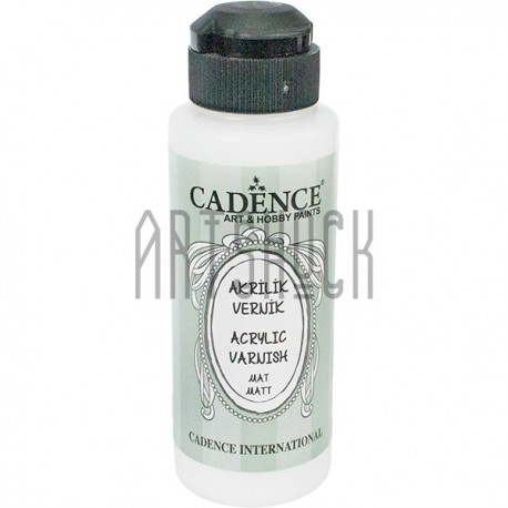 Лак акриловый матовый, 120 мл., Cadence