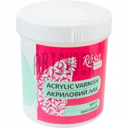 Лак акриловый матовый, 100 мл, Rosa