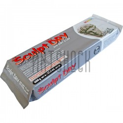 Масса для моделирования Mungyo Sculpt Dry, 500 г, серая