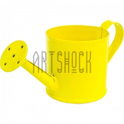 Лейка металлическая, жёлтая, Ø5 x 5.5 см