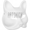 Венецианская карнавальная маска «Gatto», с резинкой, 18.5 x 18.5 см