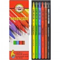 Карандаши цветные бездревесные Progresso, 6 цветов, Koh-i-Noor