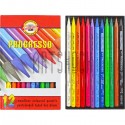 Карандаши цветные бездревесные Progresso, 12 цветов, Koh-i-Noor