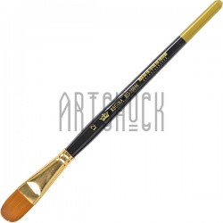 Кисть синтетическая Golden Night, овальная, №12, REGINA