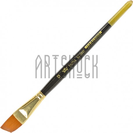 Кисть синтетическая Golden Night, скошенная, №12, REGINA