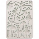 Силиконовый молд «Балерины», 14.8 x 21 см, Stamperia
