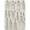 Силиконовый молд «Флаконы», 14.8 x 21 см, Stamperia